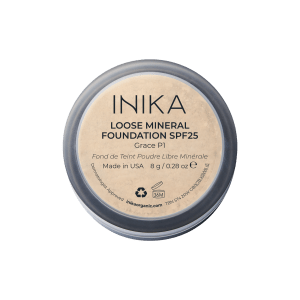 Loose mineral foundation. Inika. Insideout by Sam. Grace
